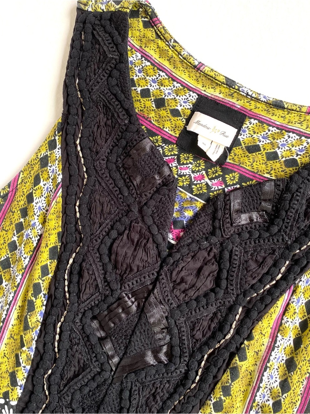 Anthropologie Meadow Rue Boho Top